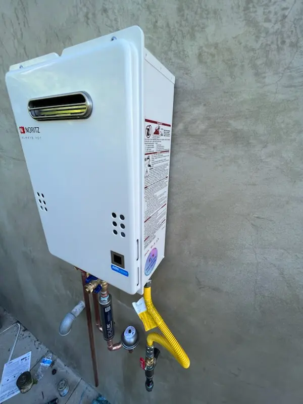 Tankless water heater installation for Ocean City homes